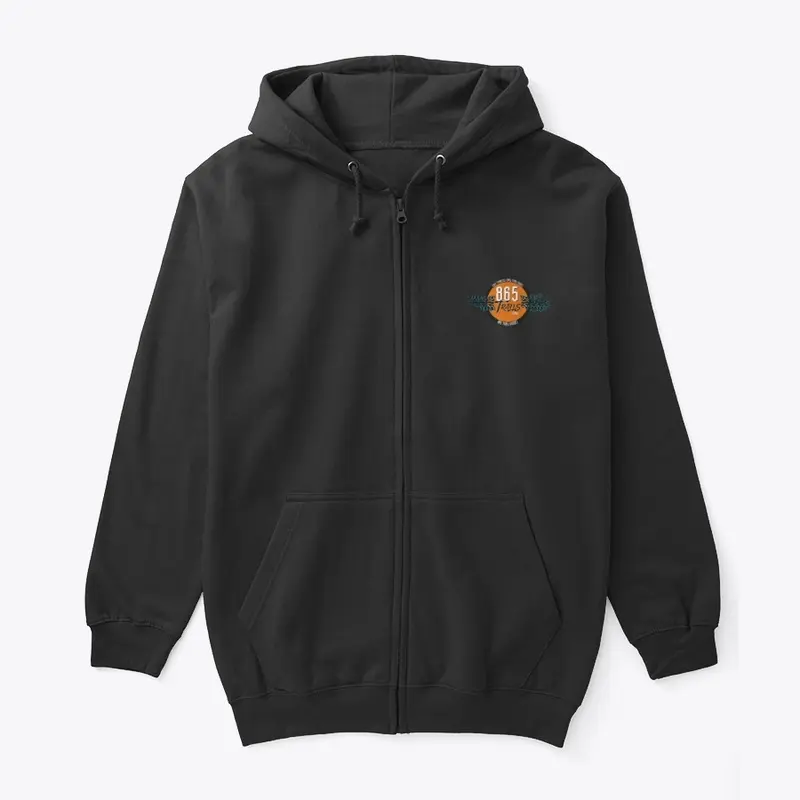 865 Trails Zipped Hoodie